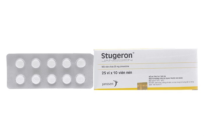 Cách sử dụng thuốc stugeron 25mg